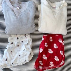 target pajama sets size small and medium